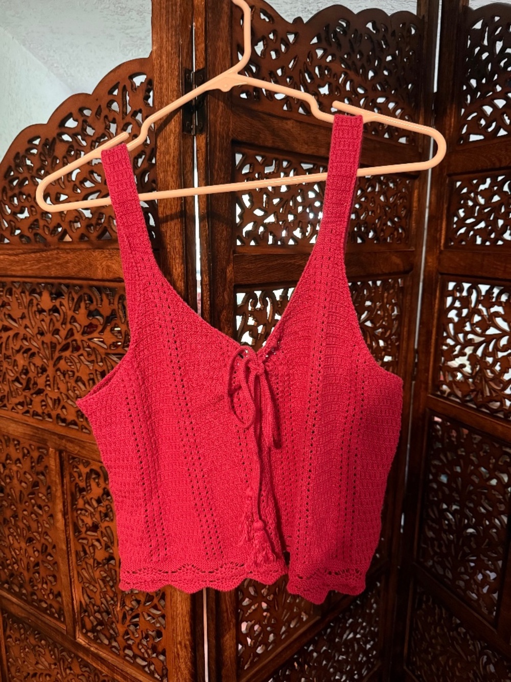 Hit Pink Sweater tank